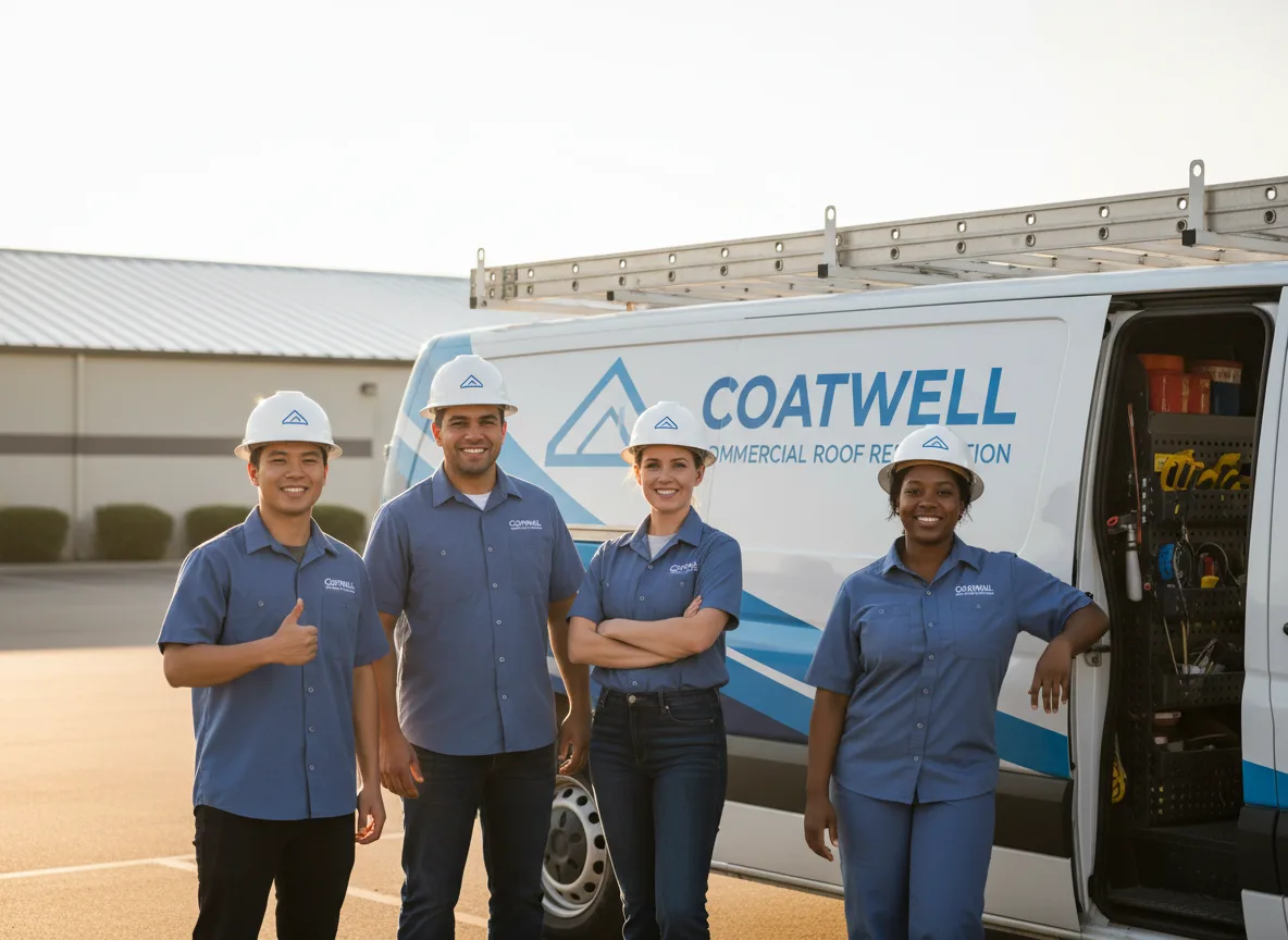 Commercial roof coating company in Hagaman, NY
